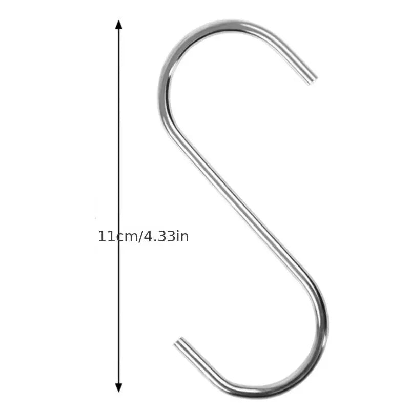 Stainless Steel S Shaped Hook Kitchen