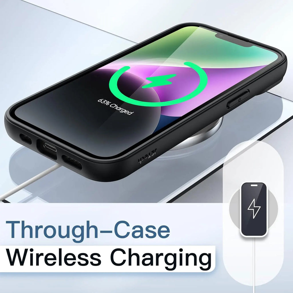 Coque de téléphone antichoc transparente à couleur pour
