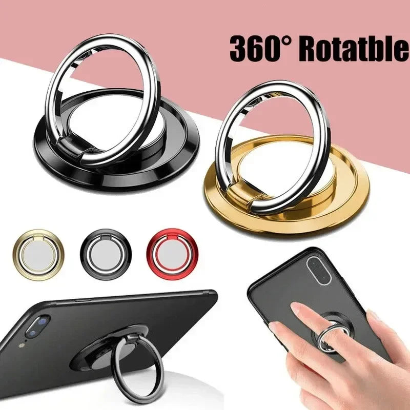 Mini Finger Ring Holder Stand Grip 360 Rotating