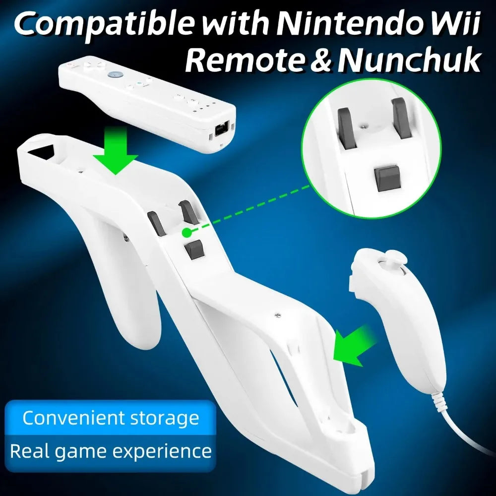 VIKEFON Detachable Wii Zapper Gun