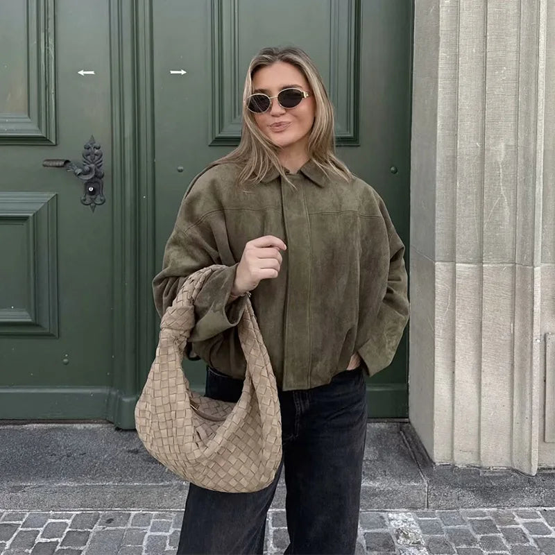 Women's Autumn Jacket Fashion Bomber Jackets Coats