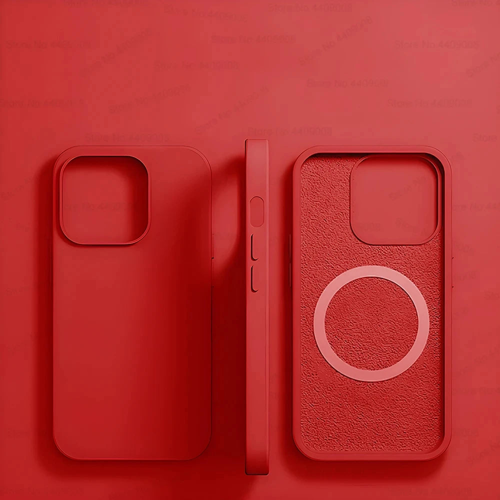 For Magsafe Original Magnetic Cases For iPhone 15