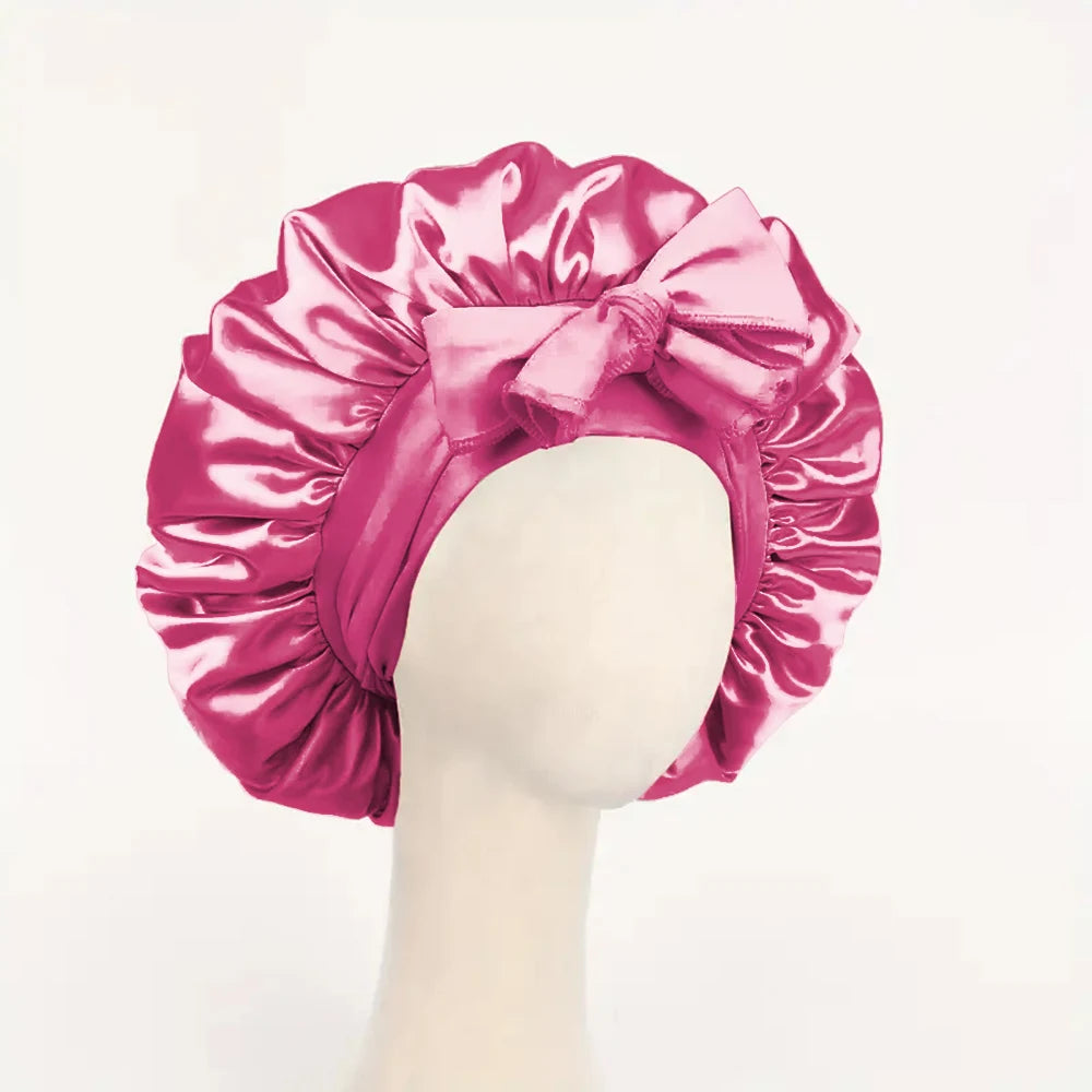 Satin Bonnet Silk Bonnet Adjustable Bonne