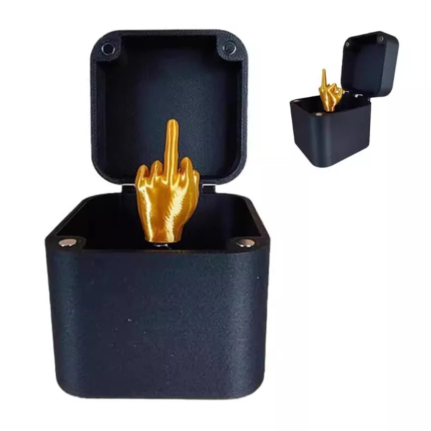 Christmas Interesting Prank Gift Middle Finger In