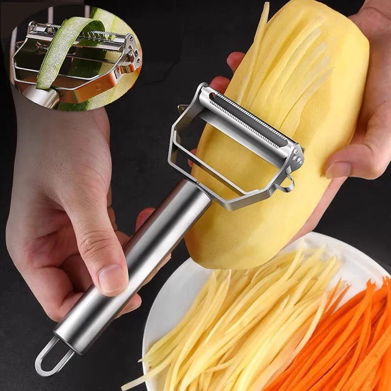 Kitchen Vegetable Peeler Stainless Steel Melon