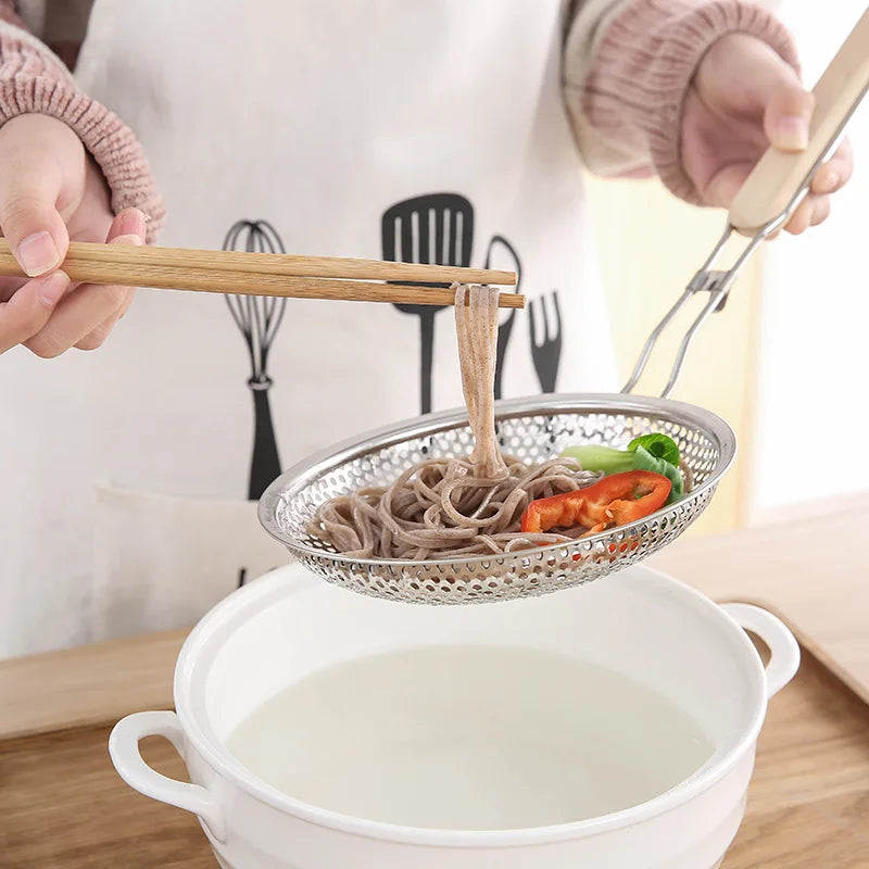 Stainless Steel Fine Mesh Skimmer Spoon