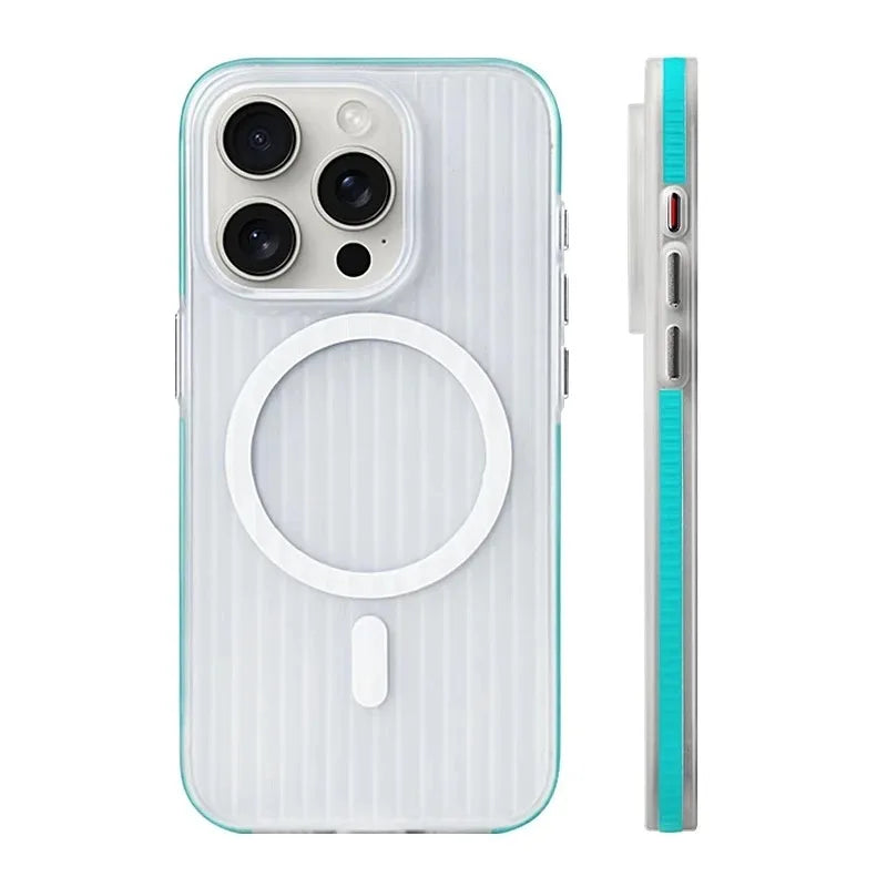 3D Corrugated Magsafe Magnetic Phone Case