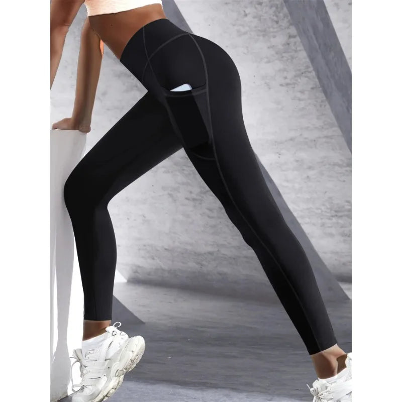 New High Waist Women's Leggings Stretch Yoga Pants