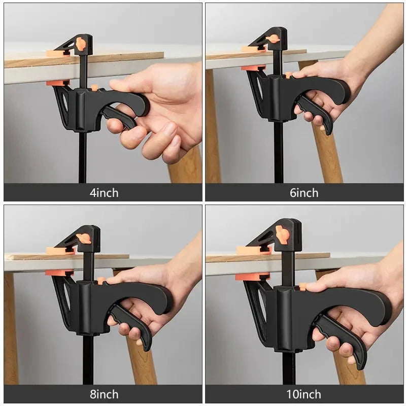 Lot de 4 serres-joints de menuisier 4 pouces