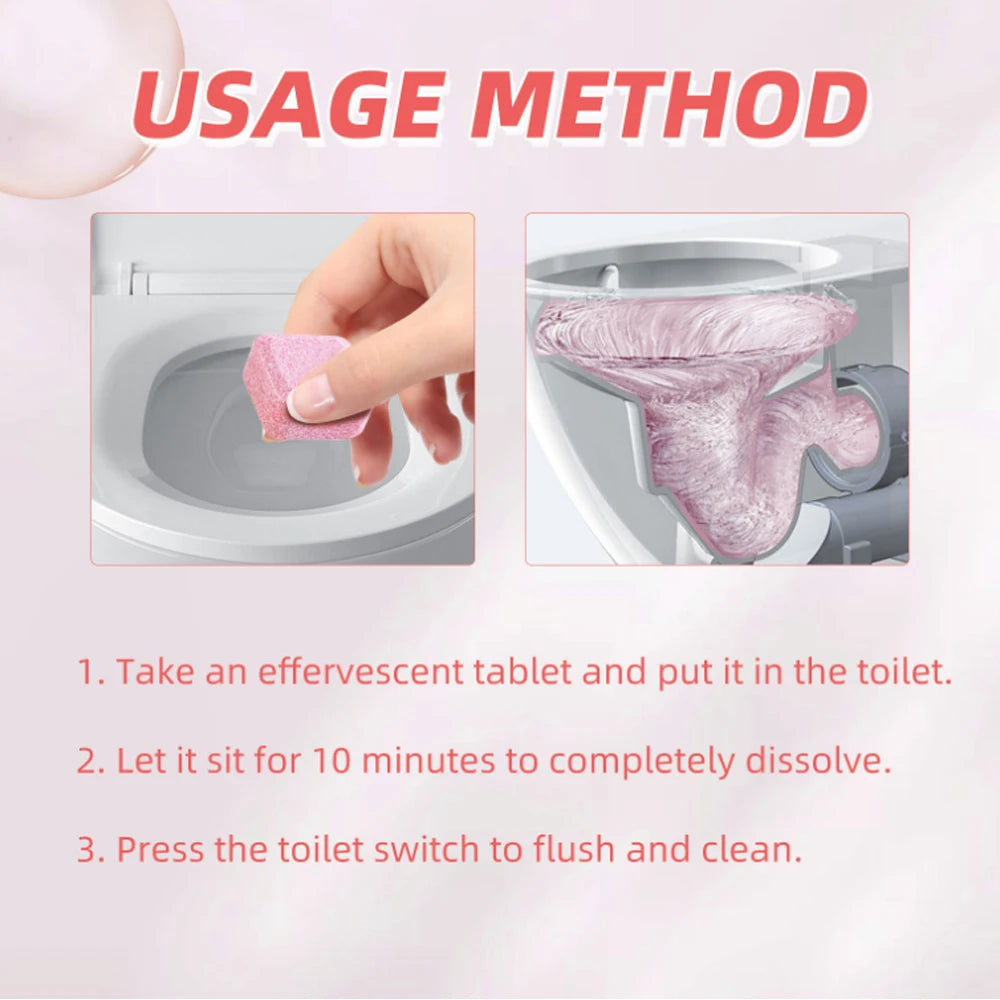 Toilet Cleaning Effervescent Tablets