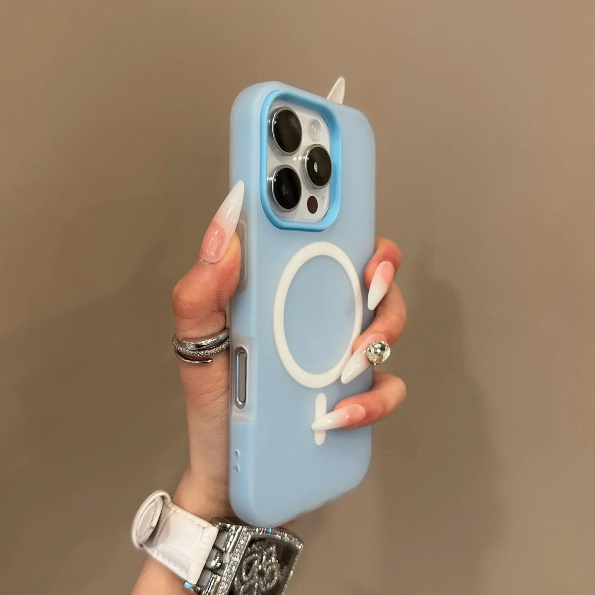 Luxury Candy Color 2 IN 1 For Magsafe Case
