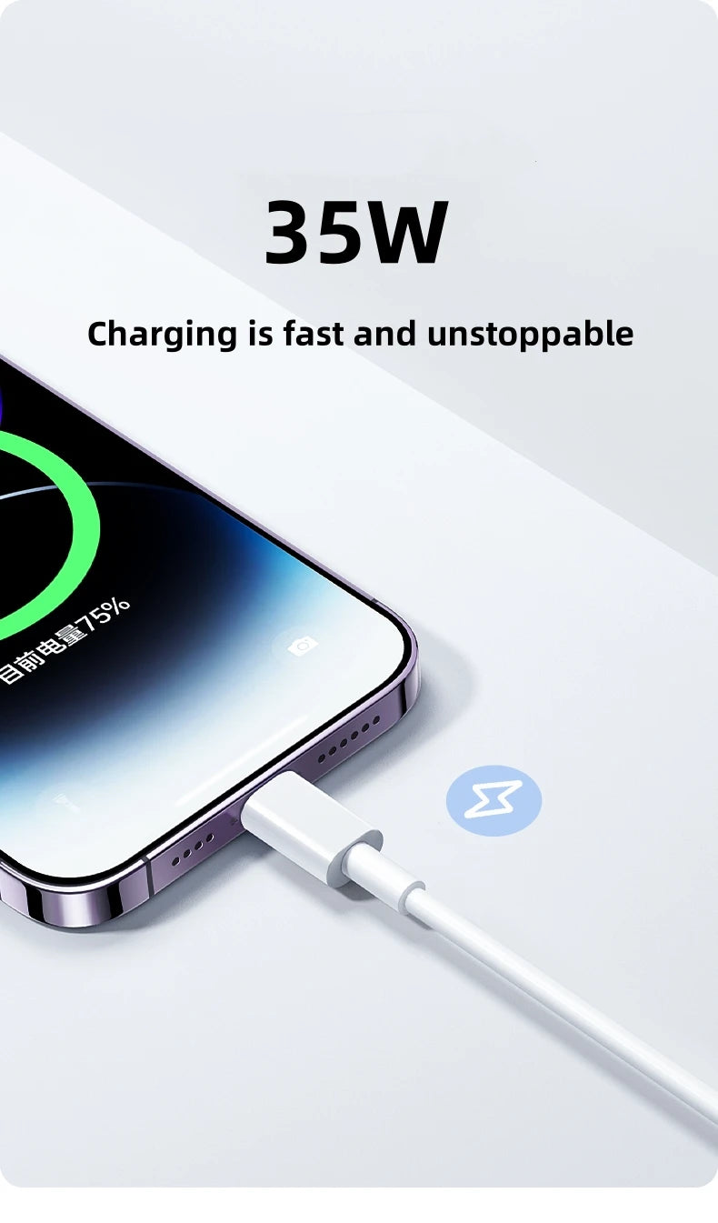 35W PD USB-C Charger & Cable