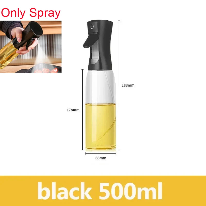 2in1 500ml Plastic Kitchen Oil Sprayer Spray Oil