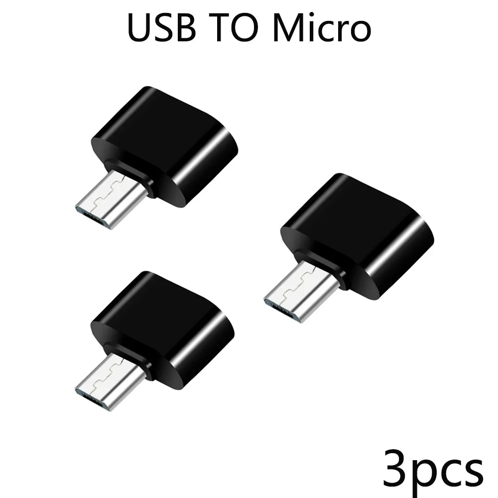 Mini Type - C to USB Adapter 3.0 USB - C Male OTG