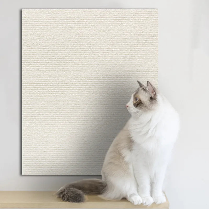 Self - Adhesive Cat Scratching Mat Trimmable Cat