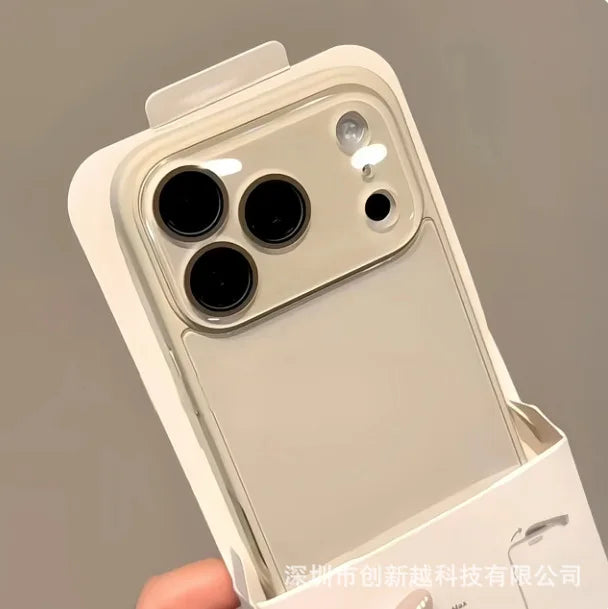 Luxury Candy Color Tempered Glass Camera