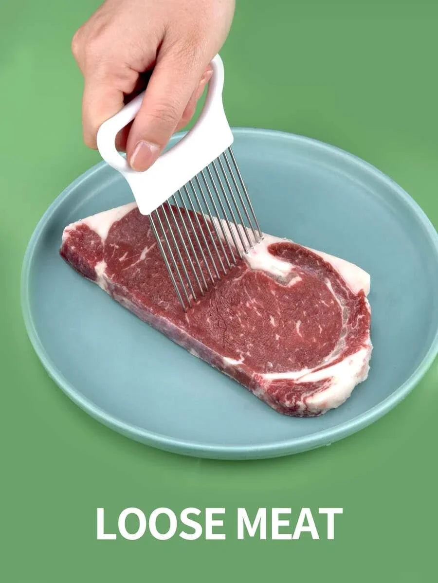 Colorful Onion Slicer & Holder