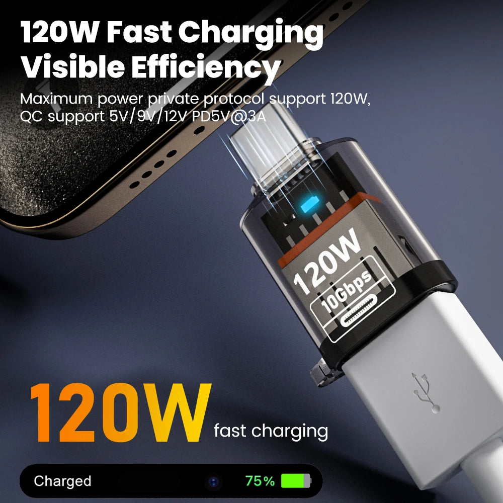 120W USB - C to USB - A OTG Adapter