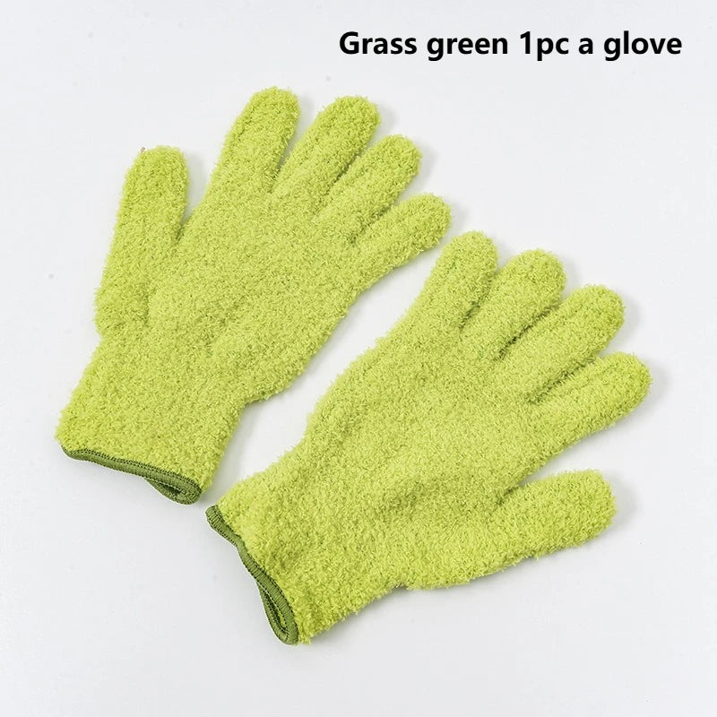 Microfiber Dusting Gloves Stretchable