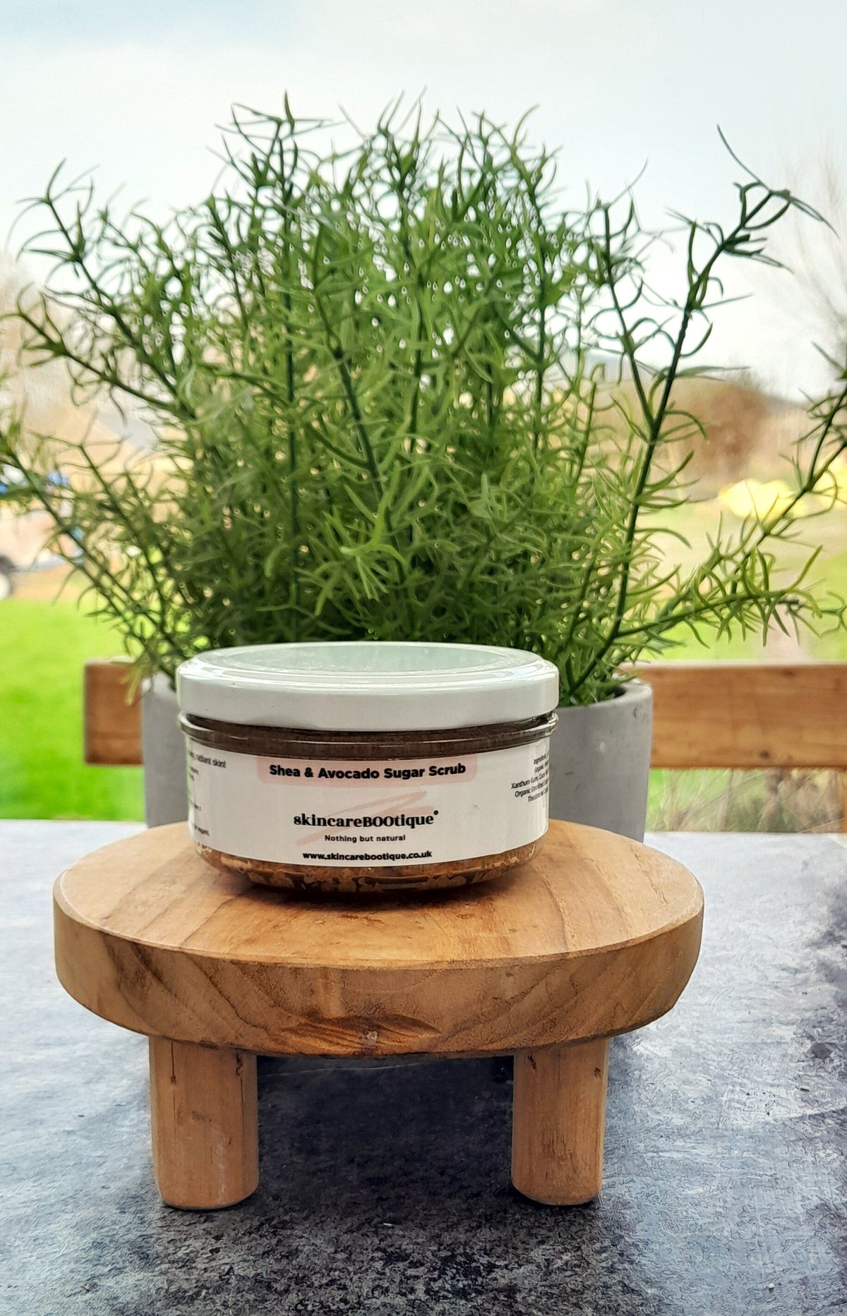 Gommage corporel naturel