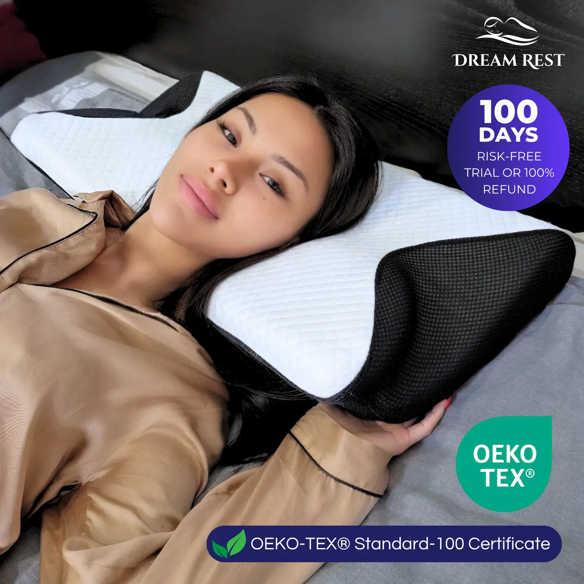 Ergonomic Memory Foam Pillow