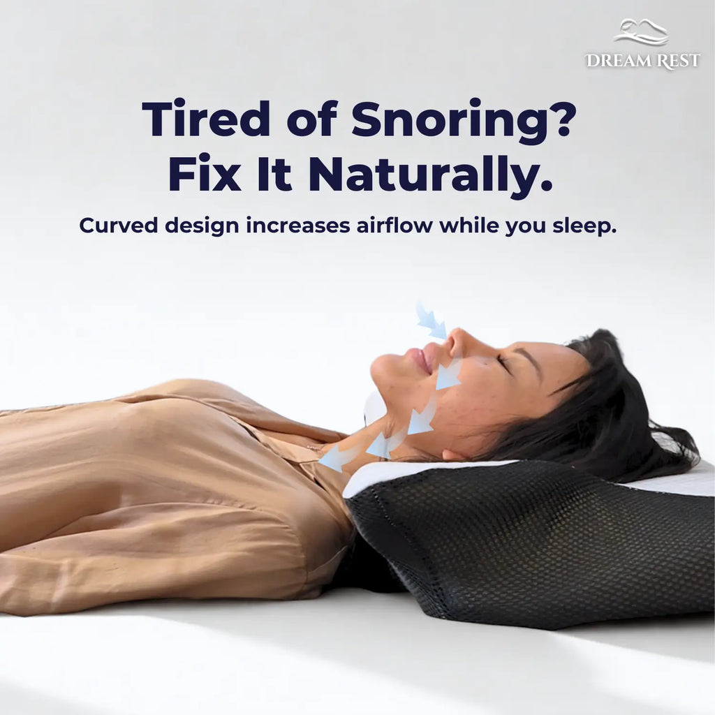 Ergonomic Memory Foam Pillow