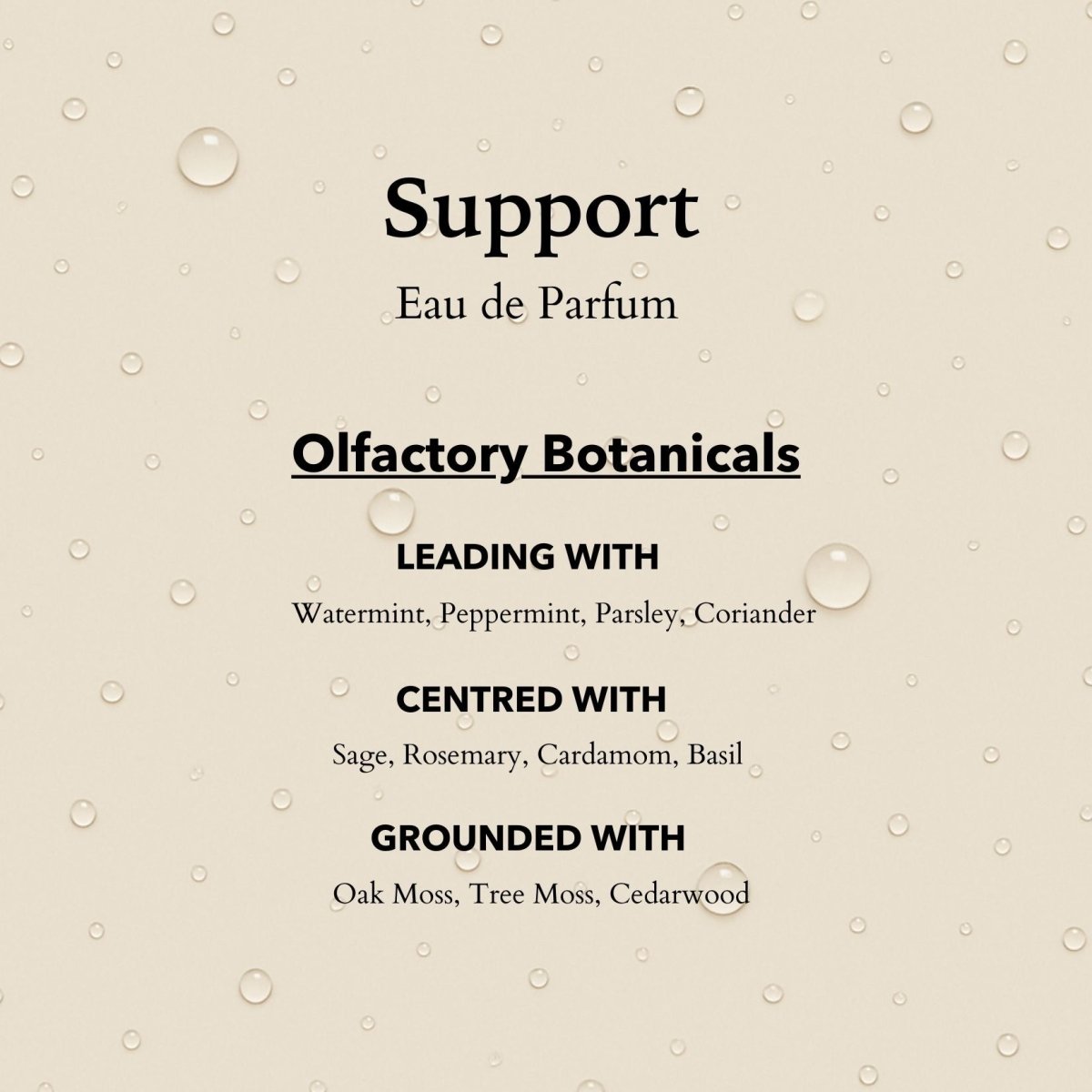 Support Eau de Parfum | Travel 10ml