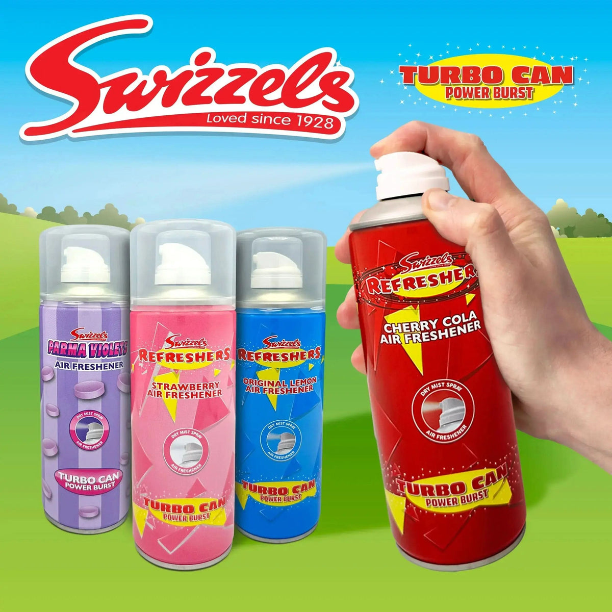 Vaporisateur de bonbons Turbo Swizzels - Cola Cerise