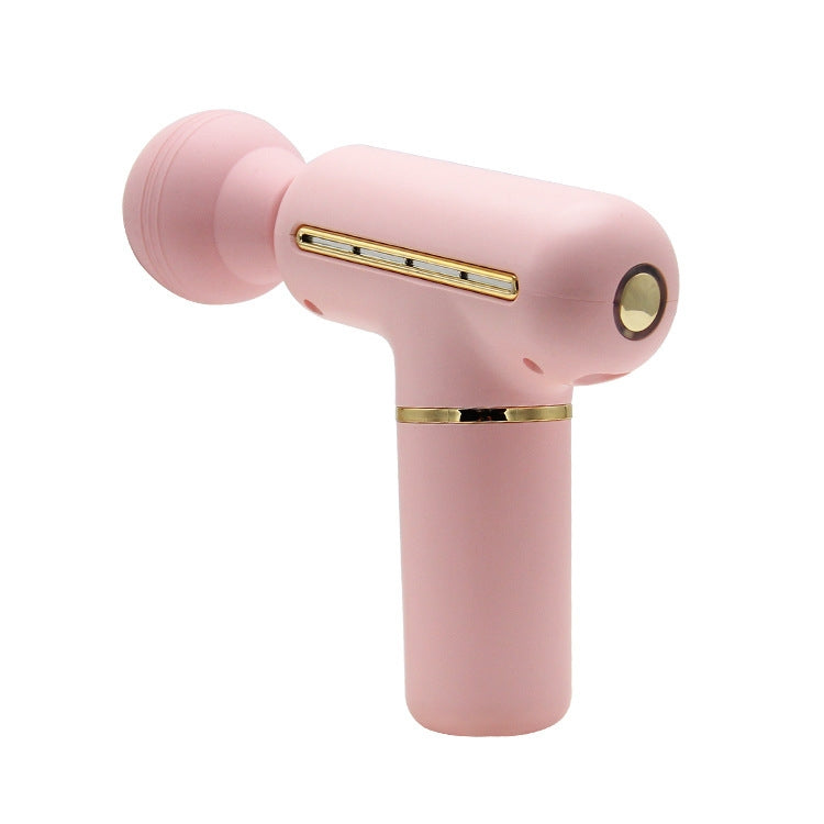 Mini pistolet de massage vibrant portable – Rose