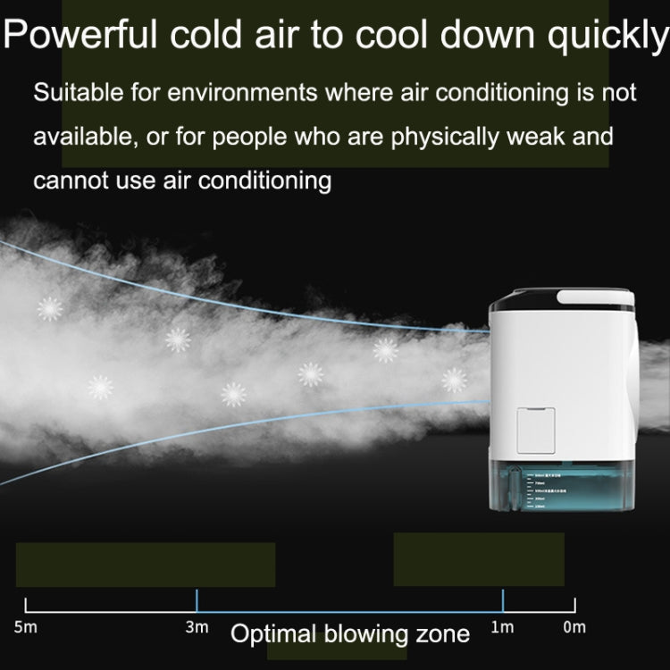 Desktop Mini Cold Air Fan & Humidifier