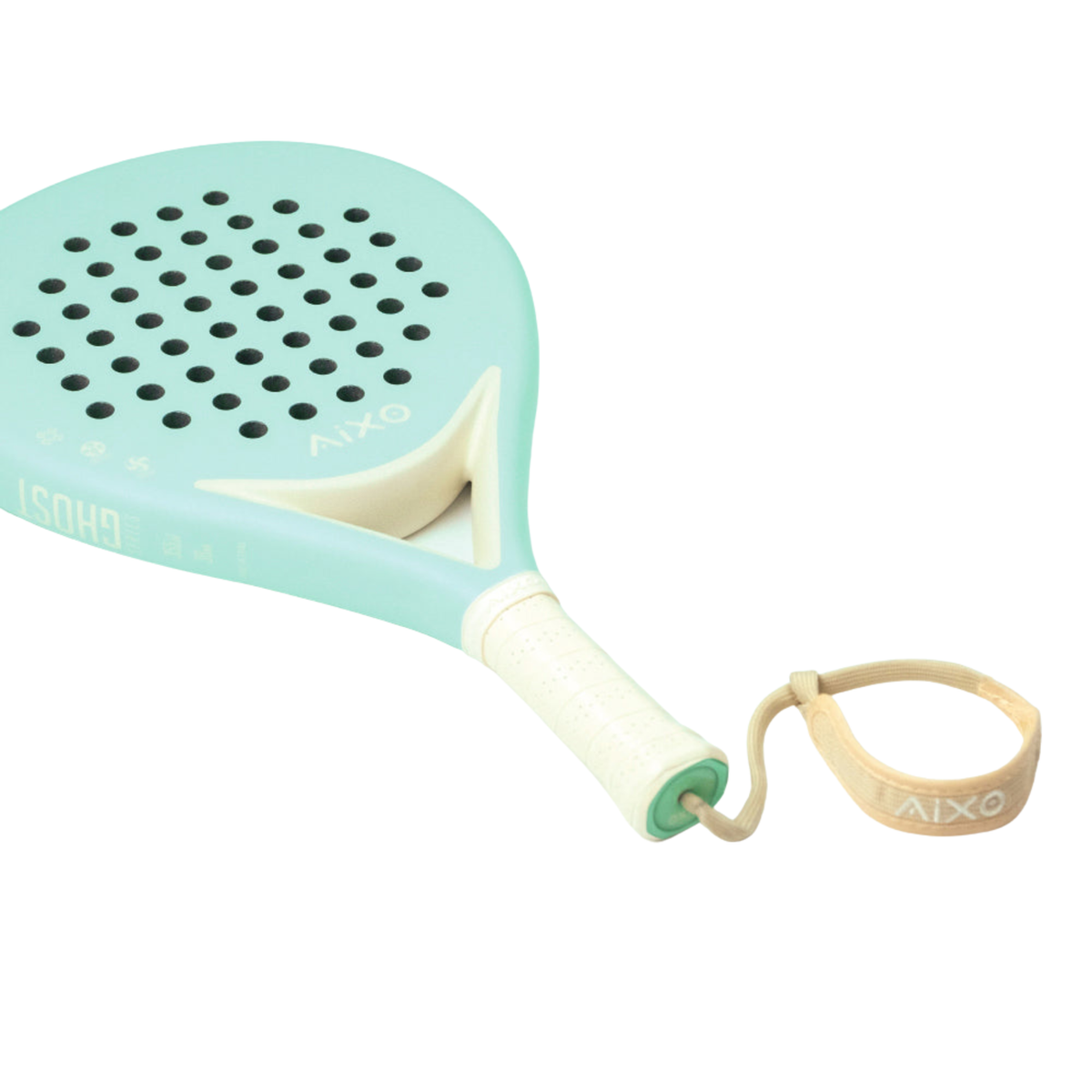 Aixo Pastel de Mint Ghost Padel Racket - Full