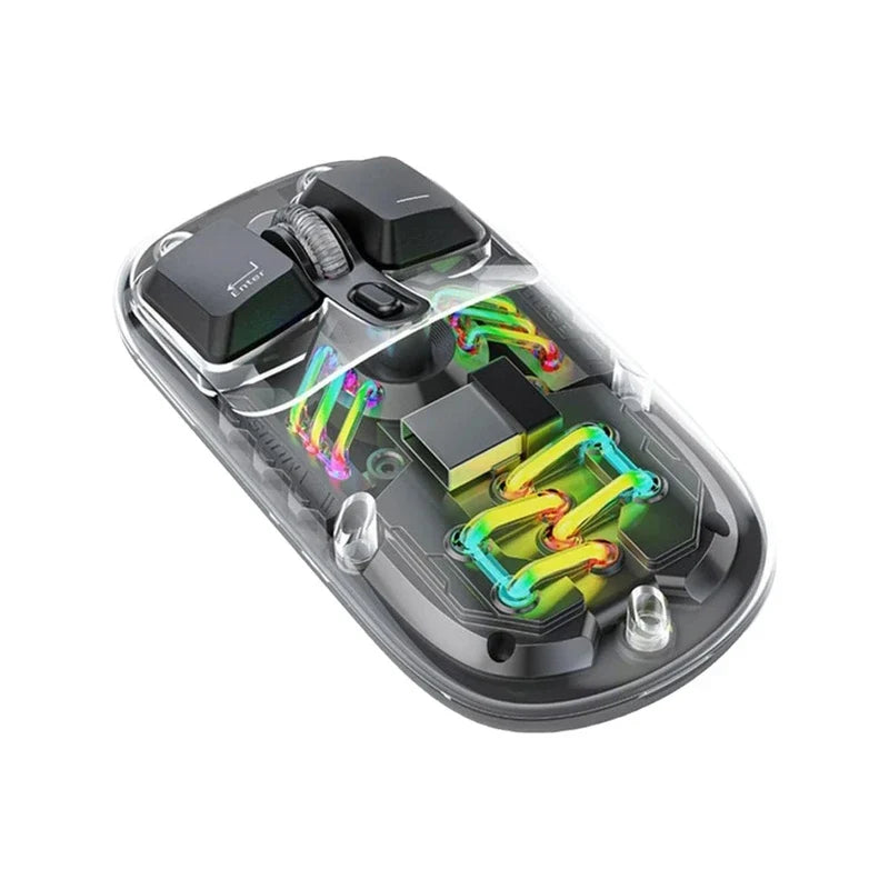 Wireless Mouse Bluetooth / USB Transparent Design VD