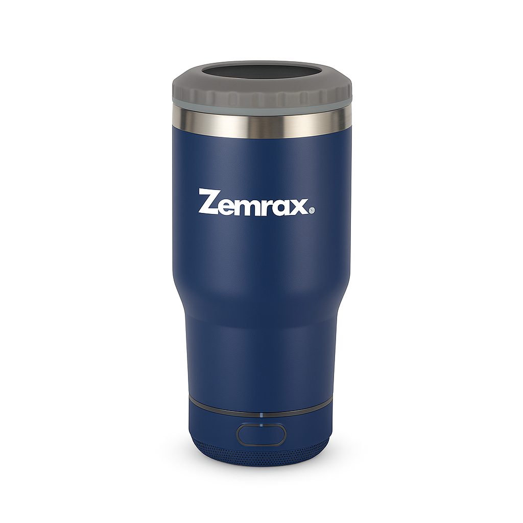 Gobelet 4-en-1 Zemrax avec haut-parleur Bluetooth
