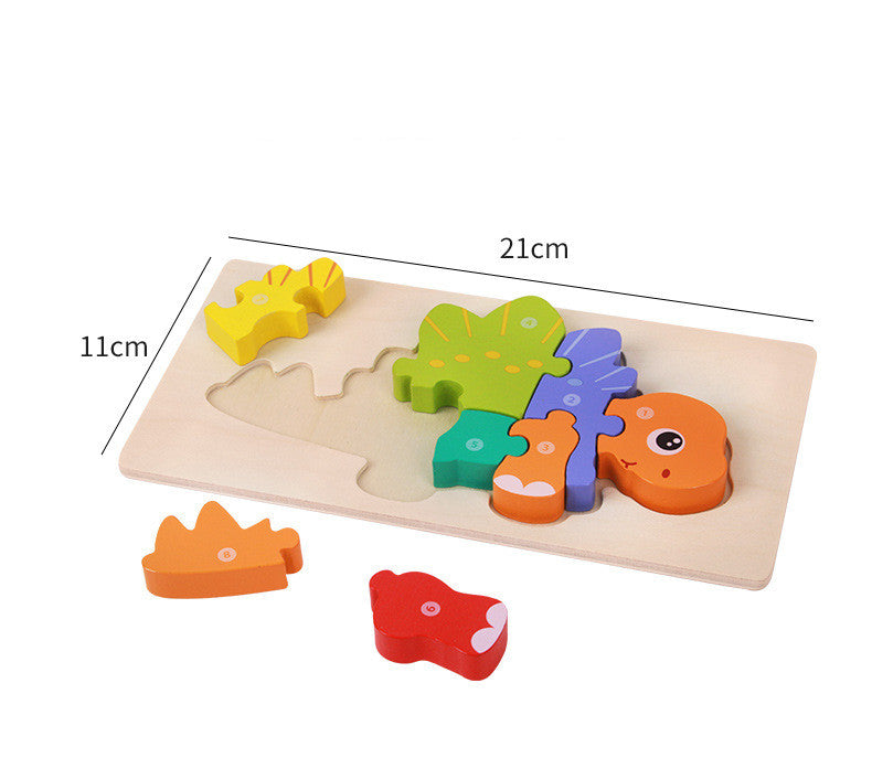 Children's Educational Toys Wooden Three