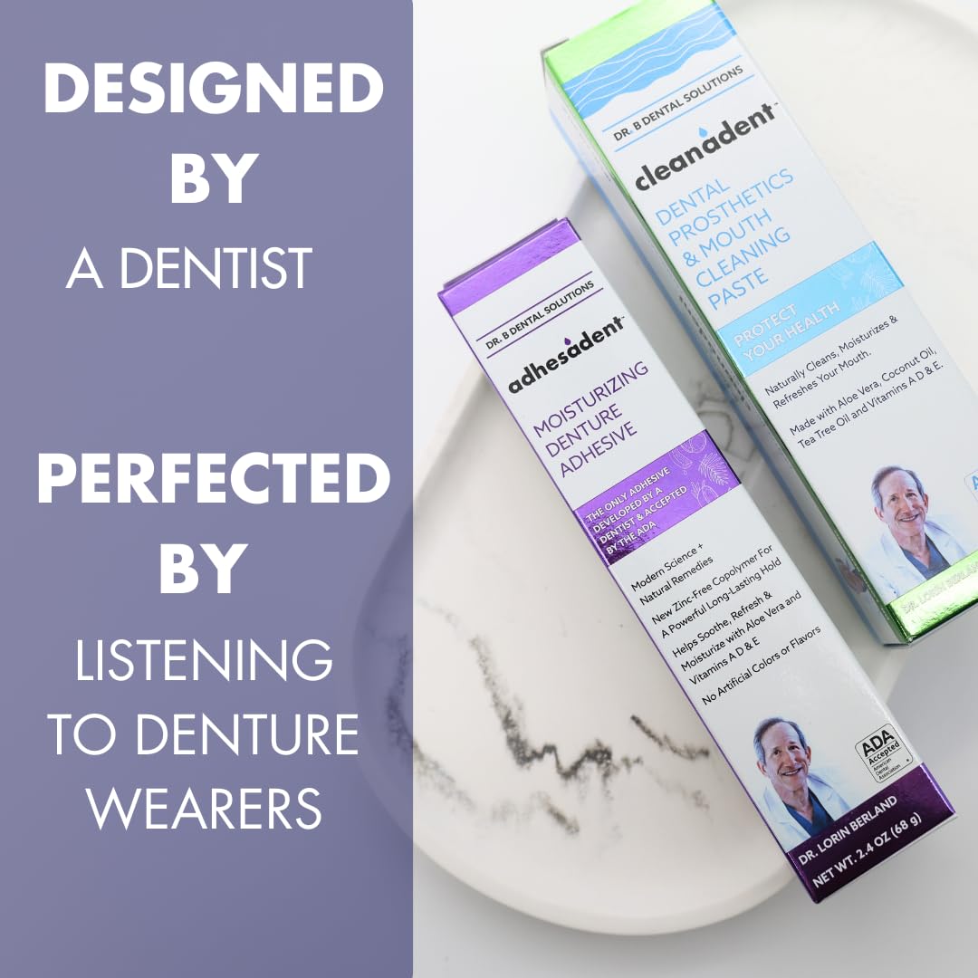 Dr. B Adhesadent Moisturizing Denture Adhesive