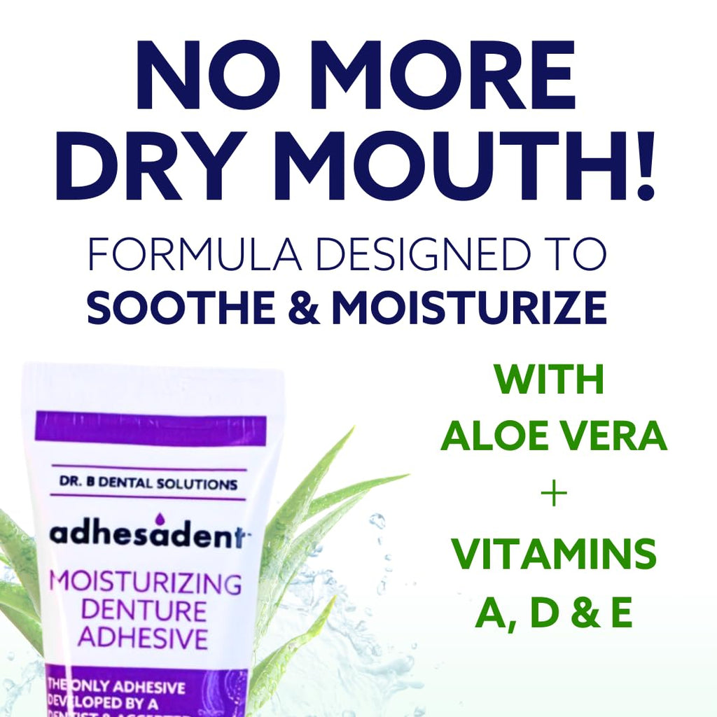 Dr. B Adhesadent Moisturizing Denture Adhesive