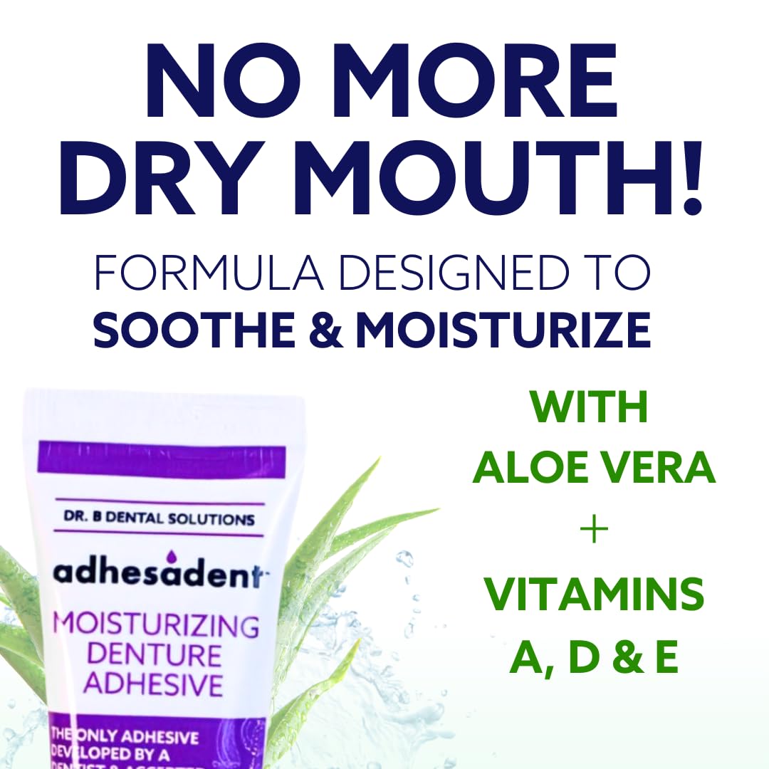 Adhésif hydratant pour prothèses dentaires Dr. B Adhesadent