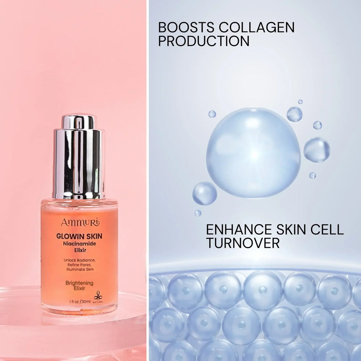 Sérum Visage Éclaircissant à la Niacinamide pour les Taches Brunes