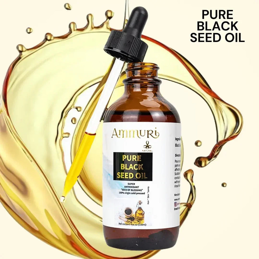 Pure Organic Black Seed Oil for Skin, Hair