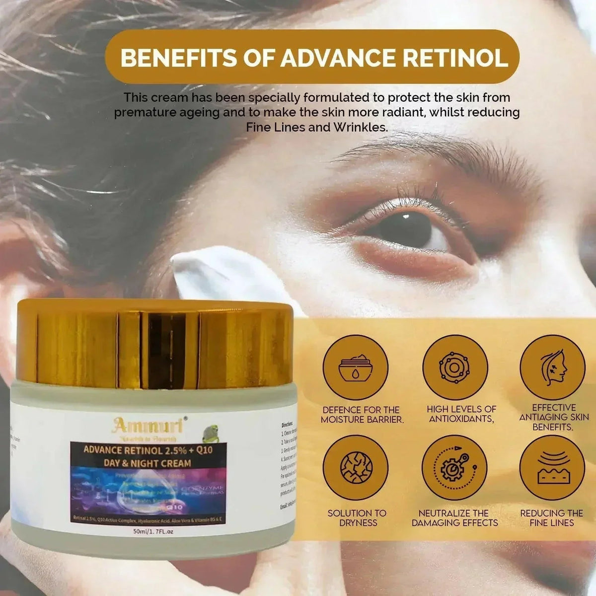 Q10 Face Cream & Retinol 2.5% Firming Day & Night