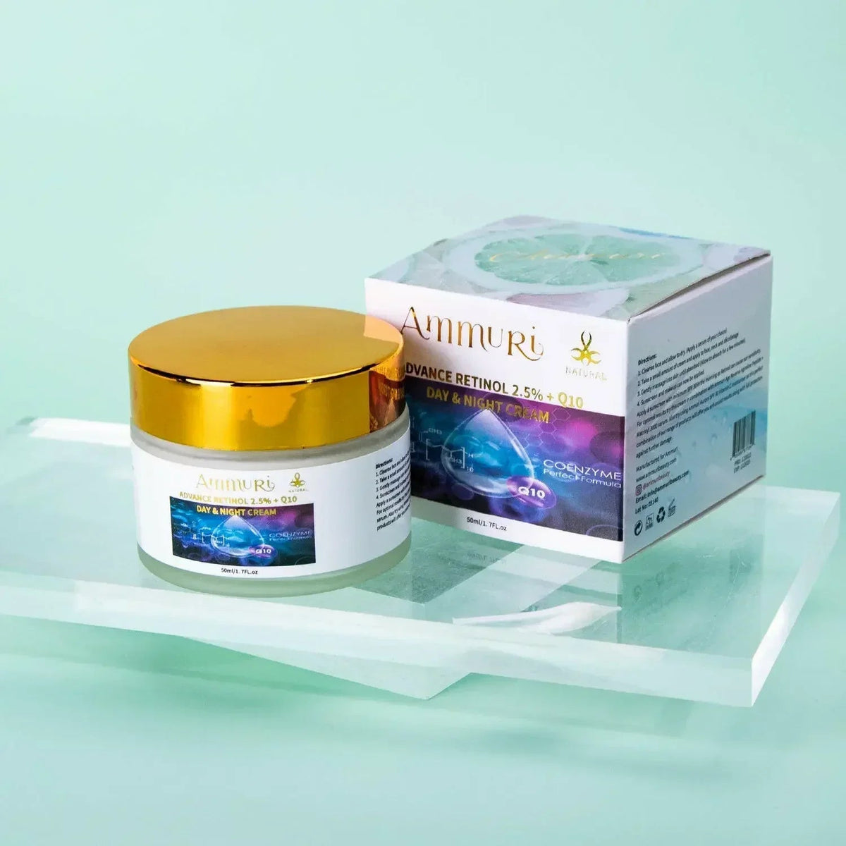 Q10 Face Cream & Retinol 2.5% Firming Day & Night