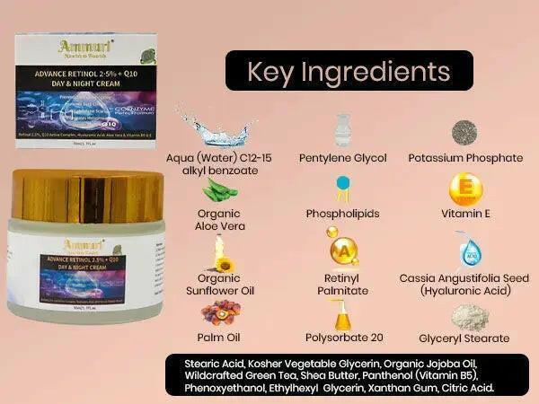 Q10 Face Cream & Retinol 2.5% Firming Day & Night
