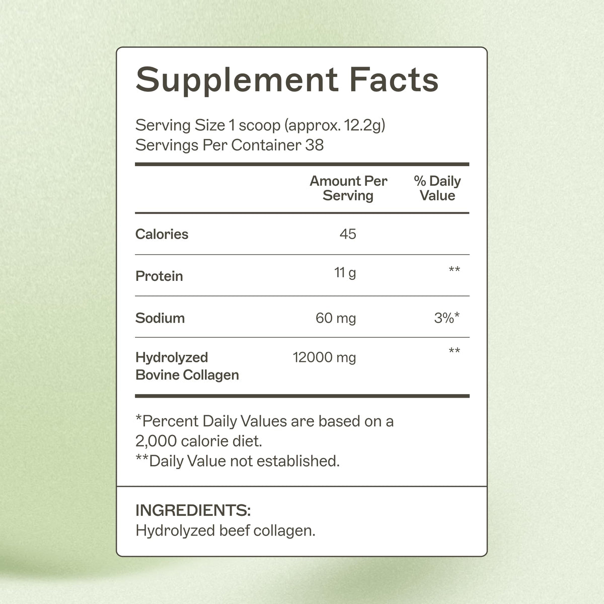 Amy Myers MD Collagen Protein Powder Type