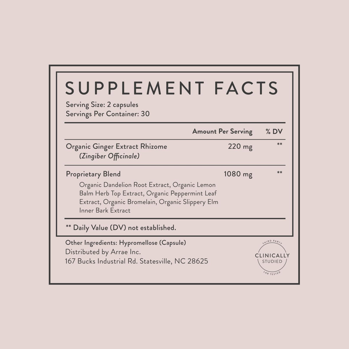 Arrae Bloat Digestive Enzymes - Fast - Acting