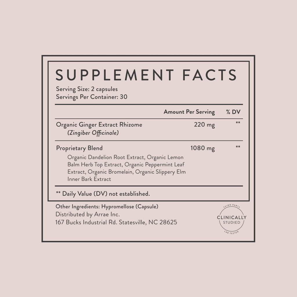 Arrae Bloat Digestive Enzymes - Fast - Acting