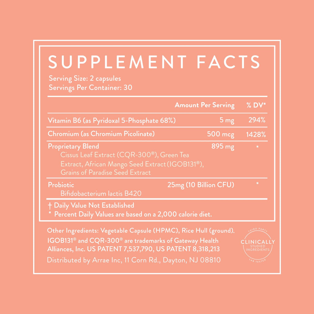Natural Appetite Control & Energy Supplement