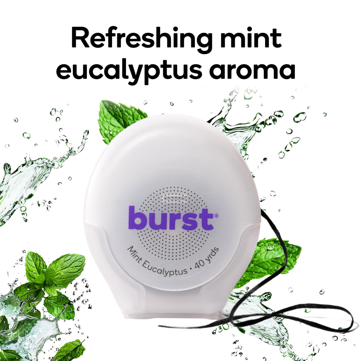 Fil Dentaire BURST Menthe 36,5 m Xylitol