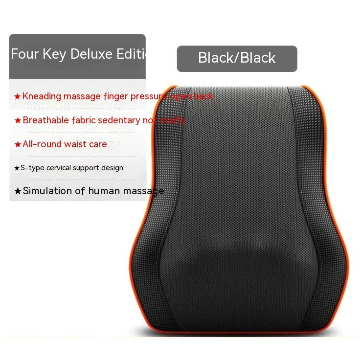Electric back massager pillow massage body neck with