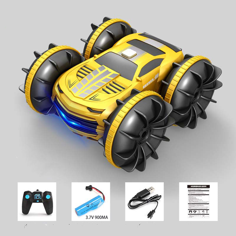 2.4G 4WD Stunt Car Watch Dual Remote Control Children's