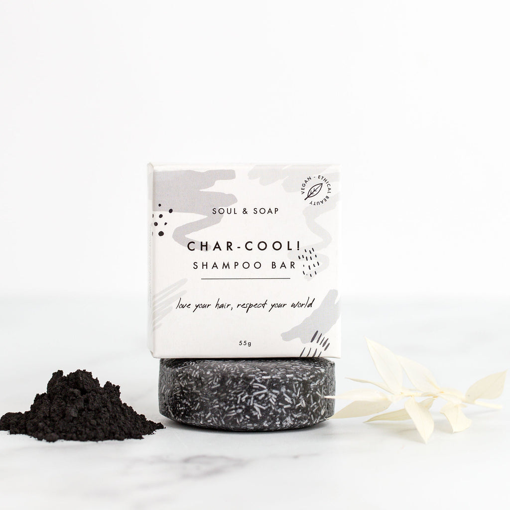 Detoxifying Char - Cool Shampoo Bar - Vegan